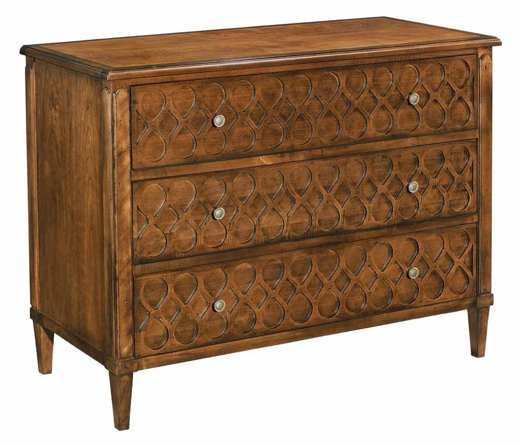  Murano Chest with Wood Top 