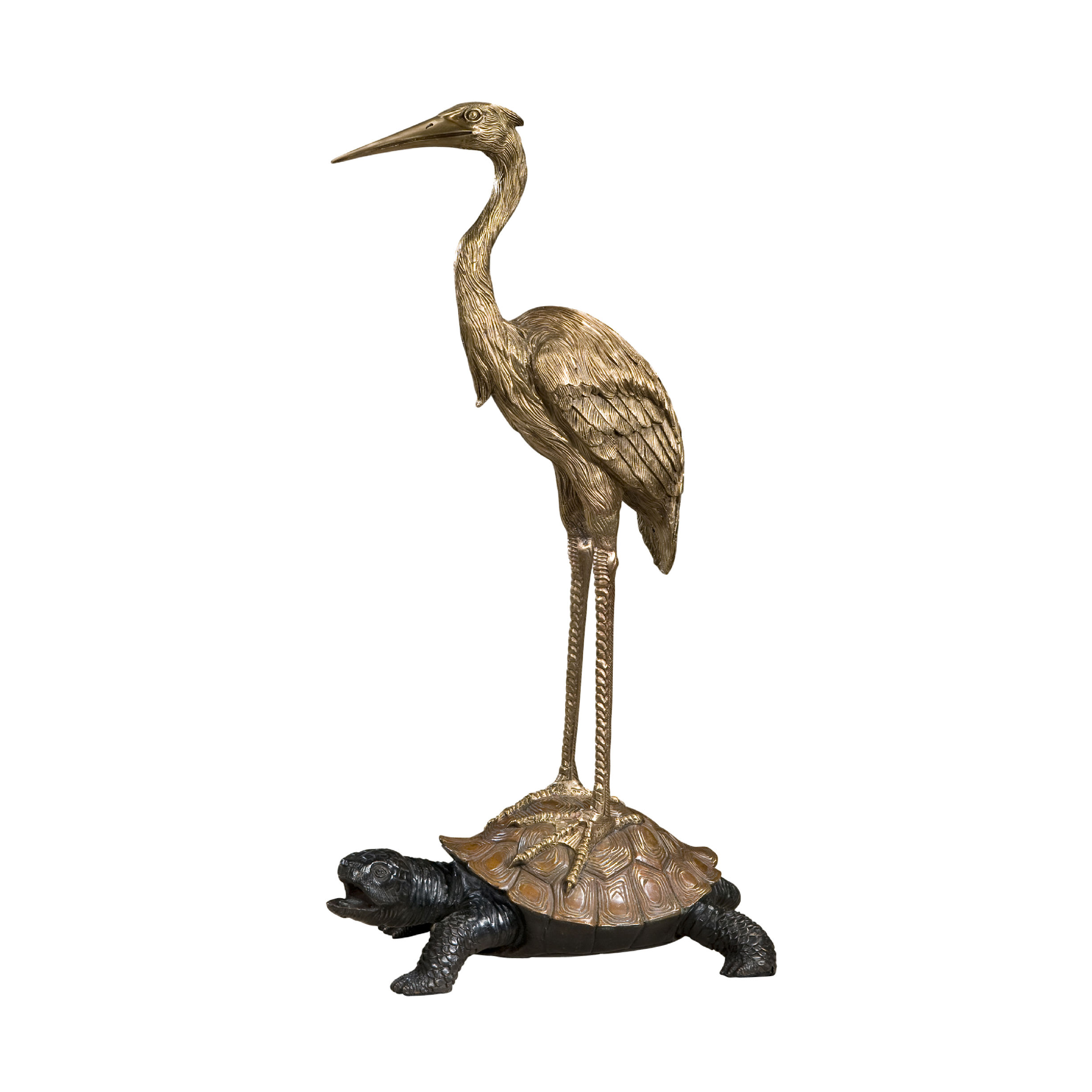  Symbolic Crane On Turtle 