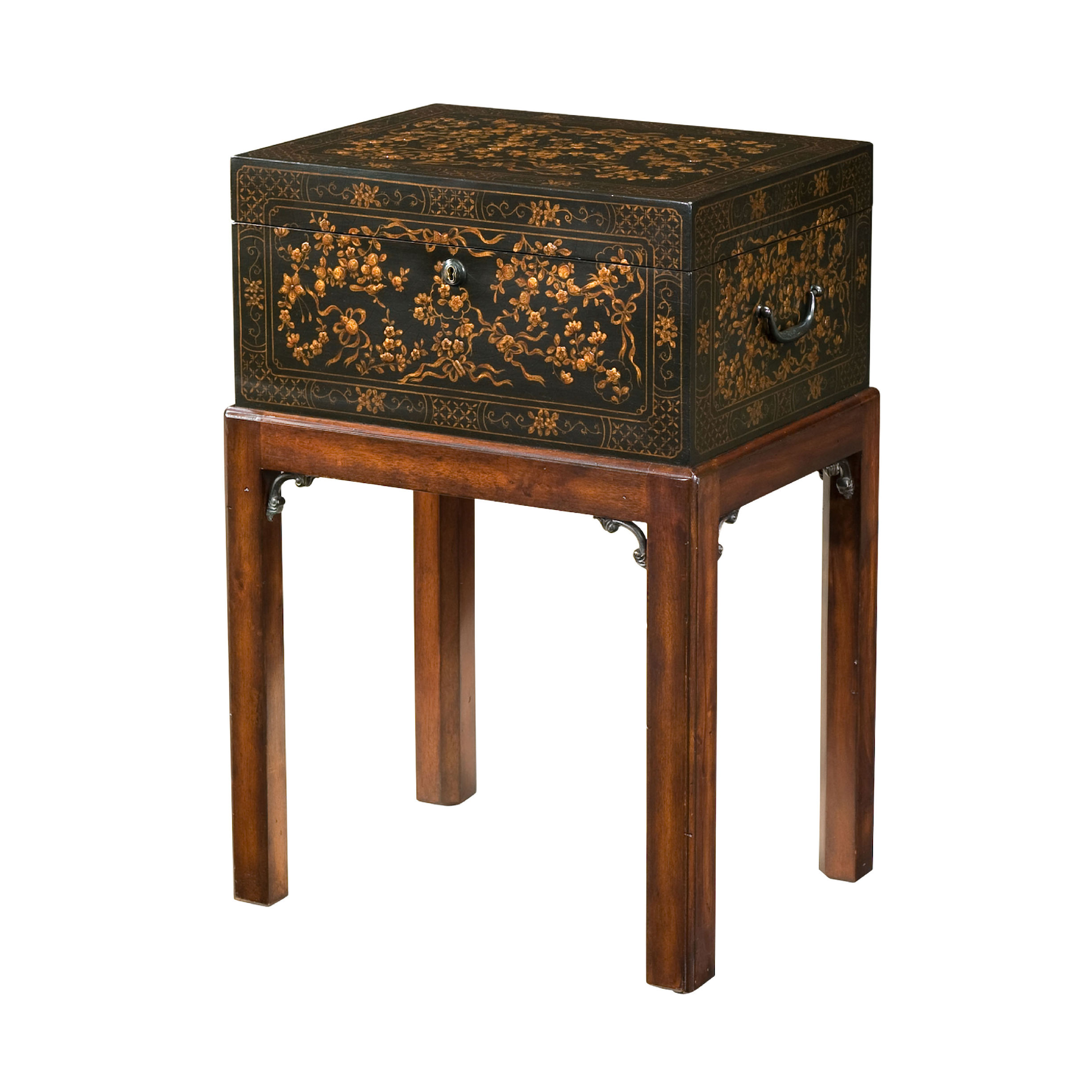  The Floral Painted Box 