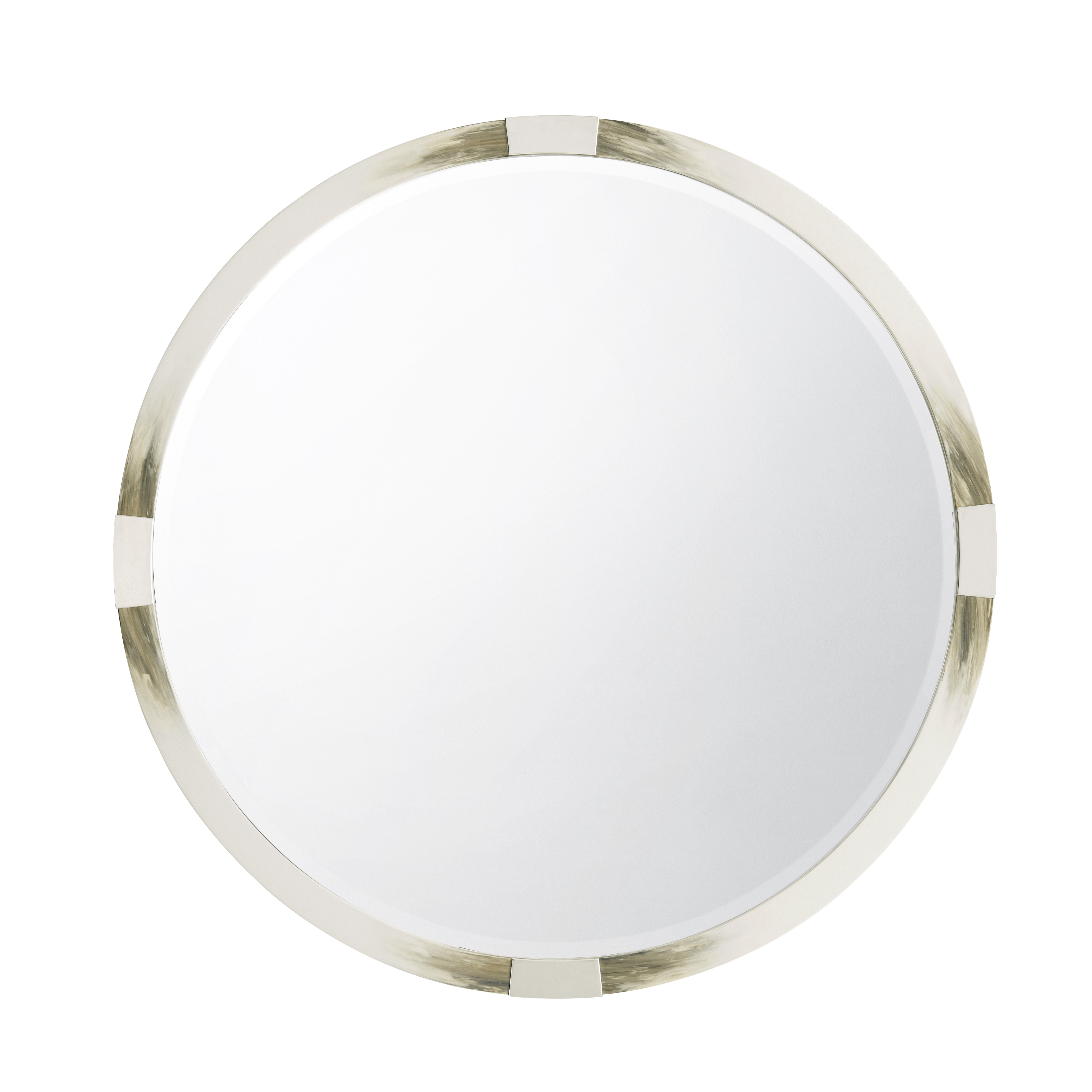  Cutting Edge Mirror (Round, Longhorn White) 
