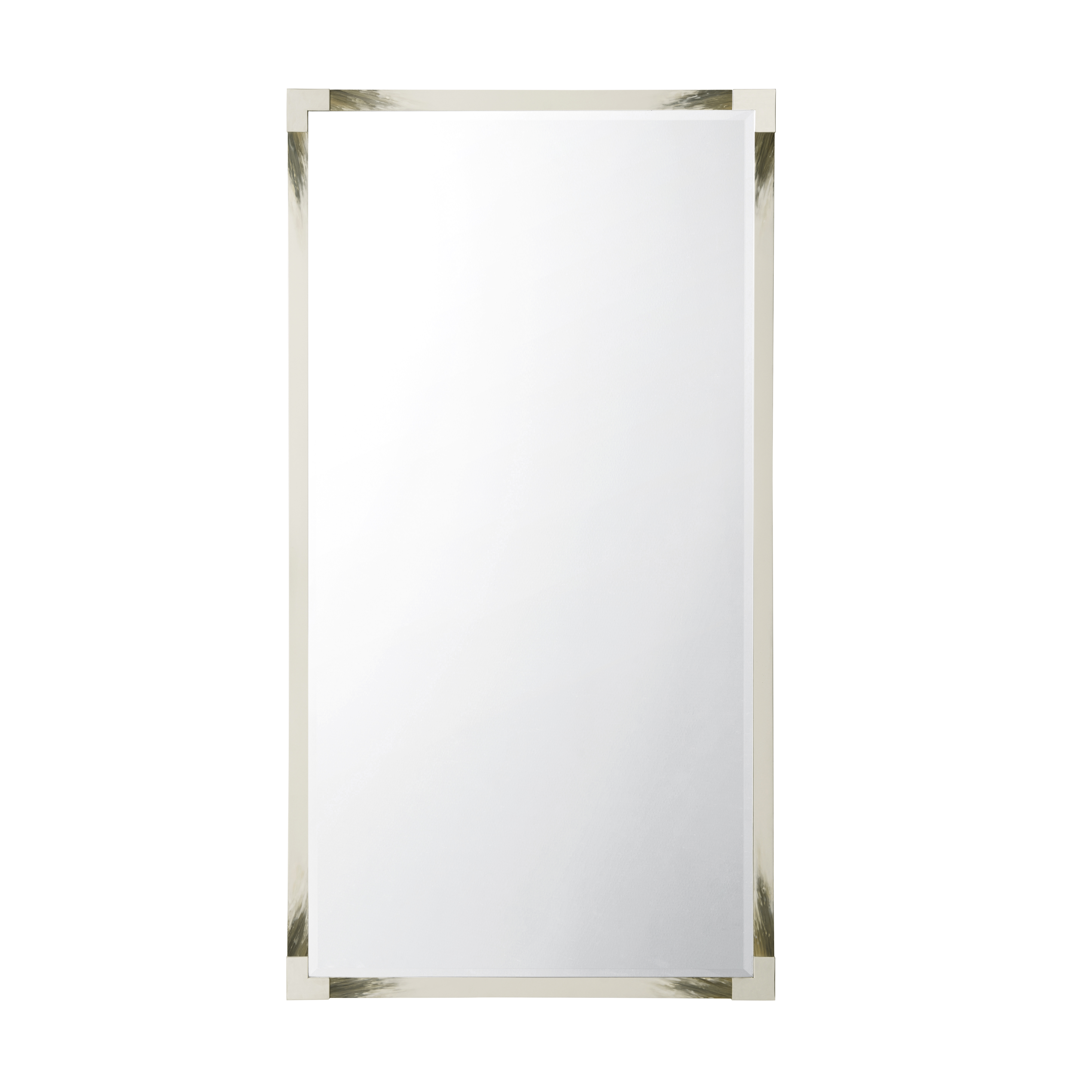  Cutting Edge Floor Mirror (Longhorn White) 