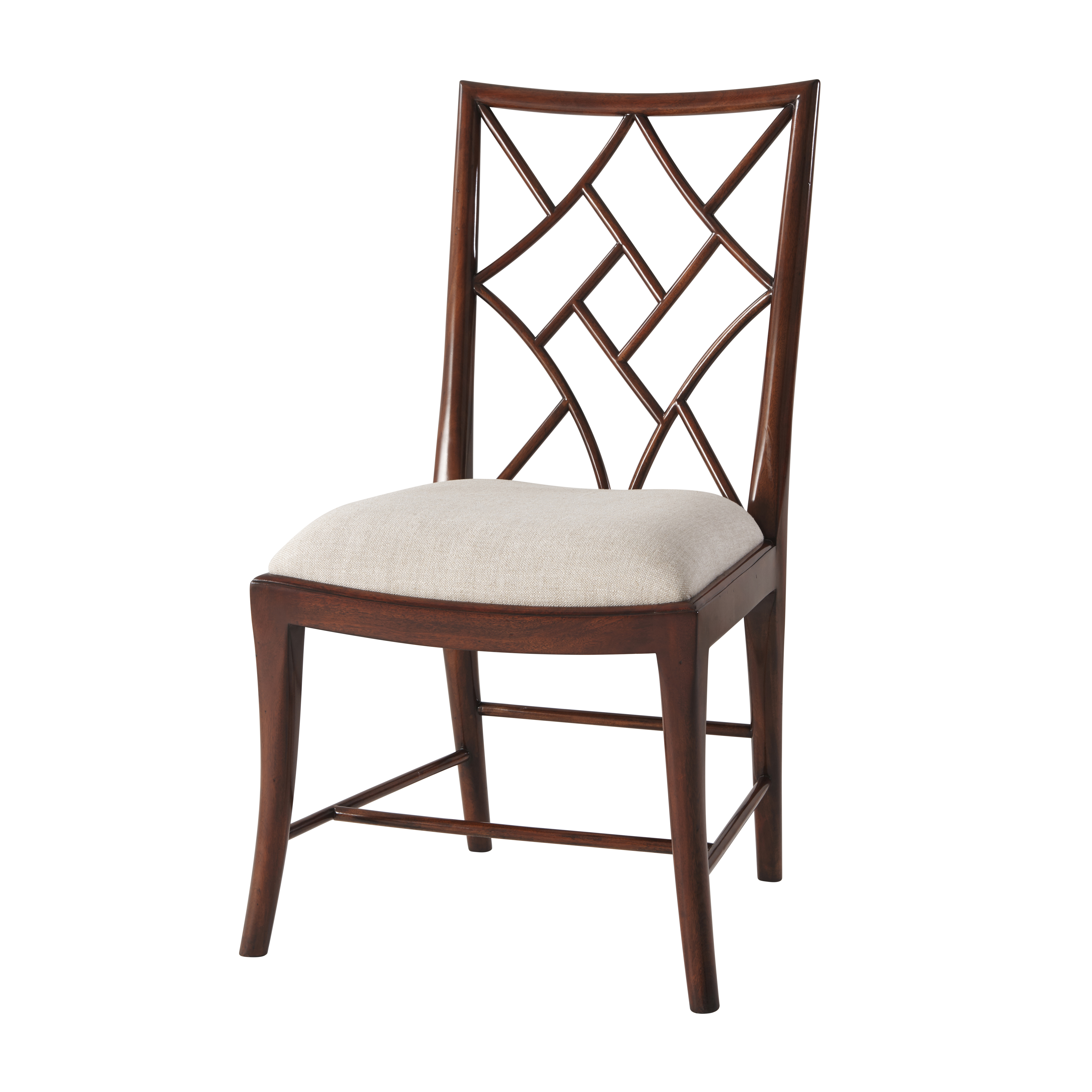  A Delicate Trellis Side Chair 