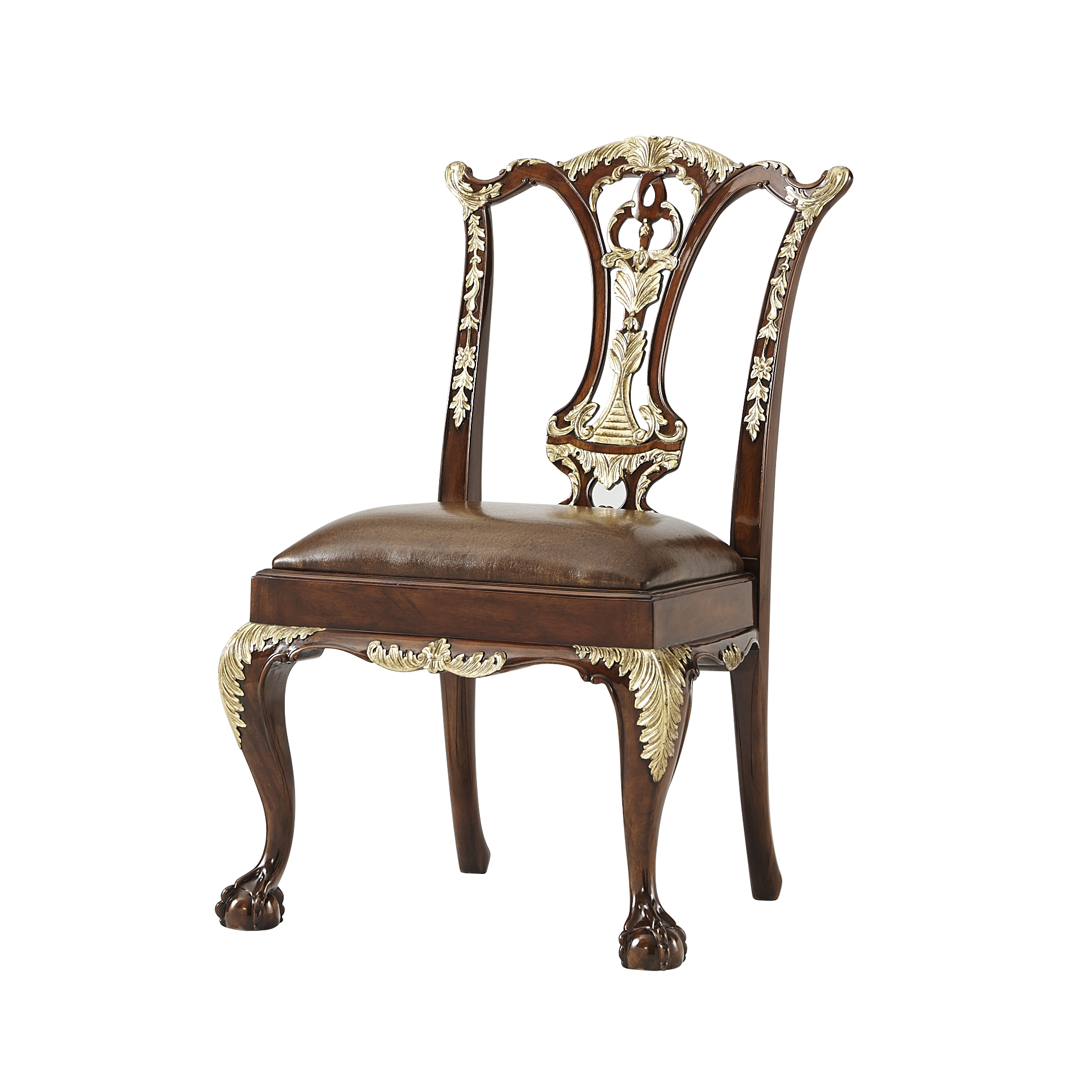  Classic Claw And Ball Side Chair 