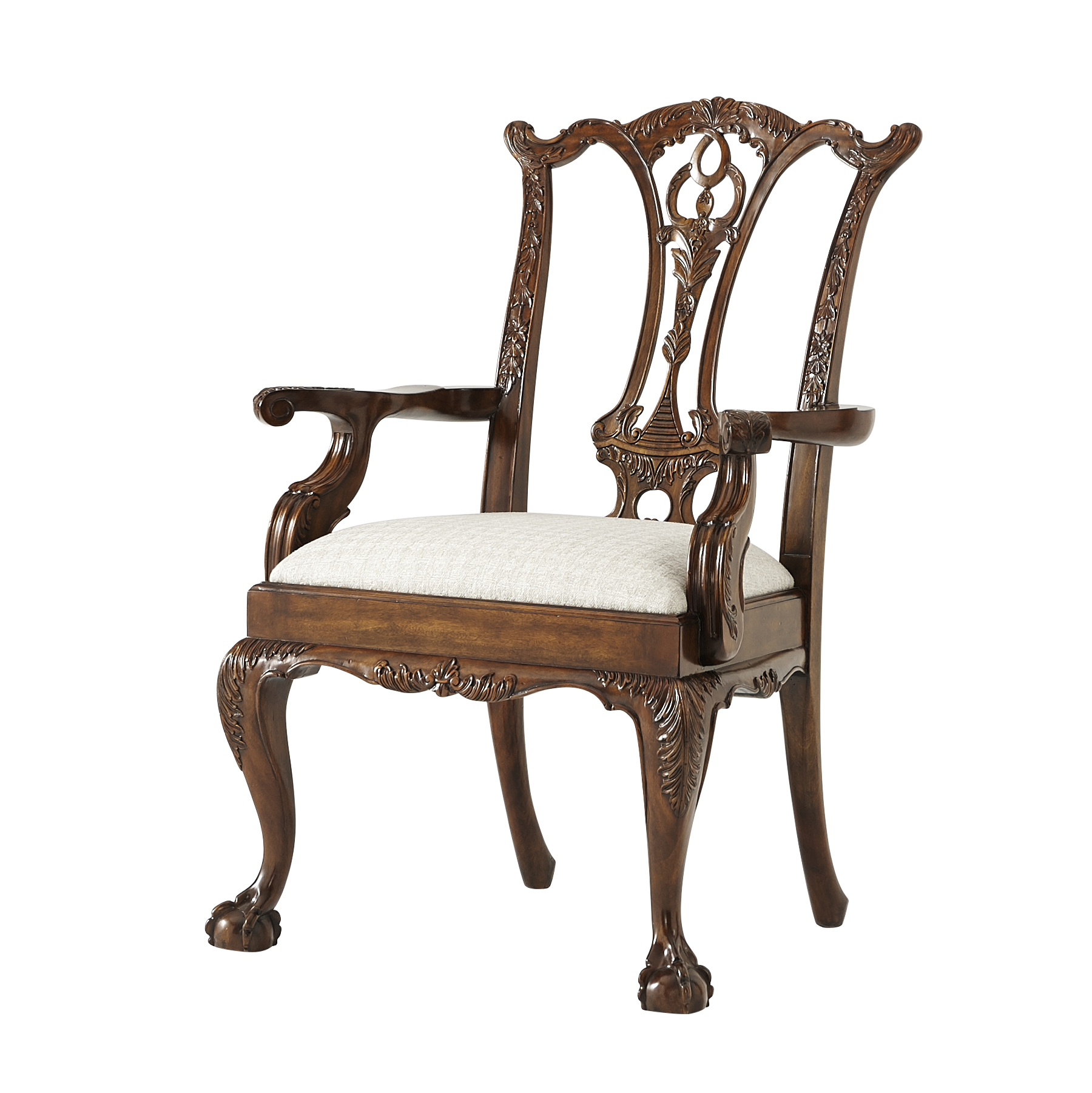  Classic Claw And Ball Armchair 