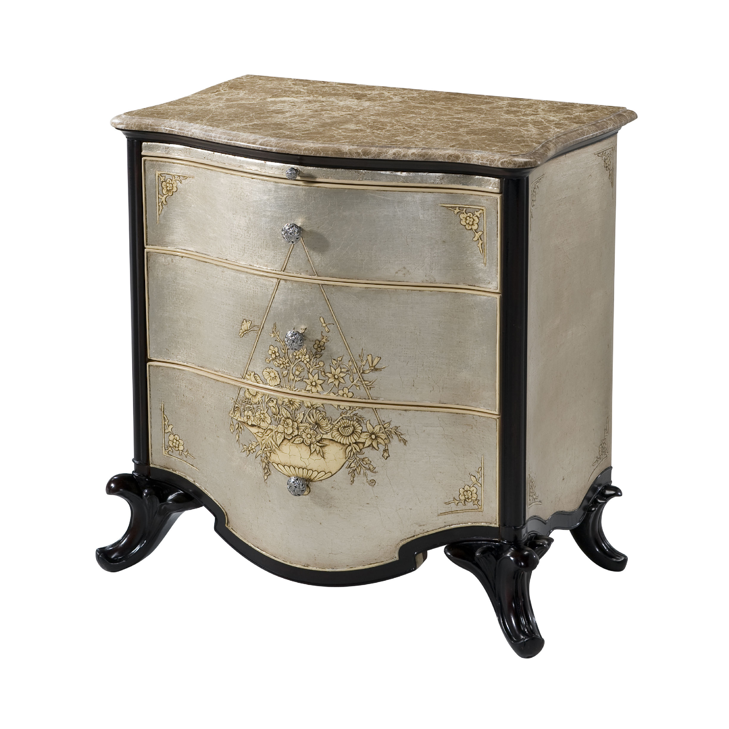 Argento Nightstand 