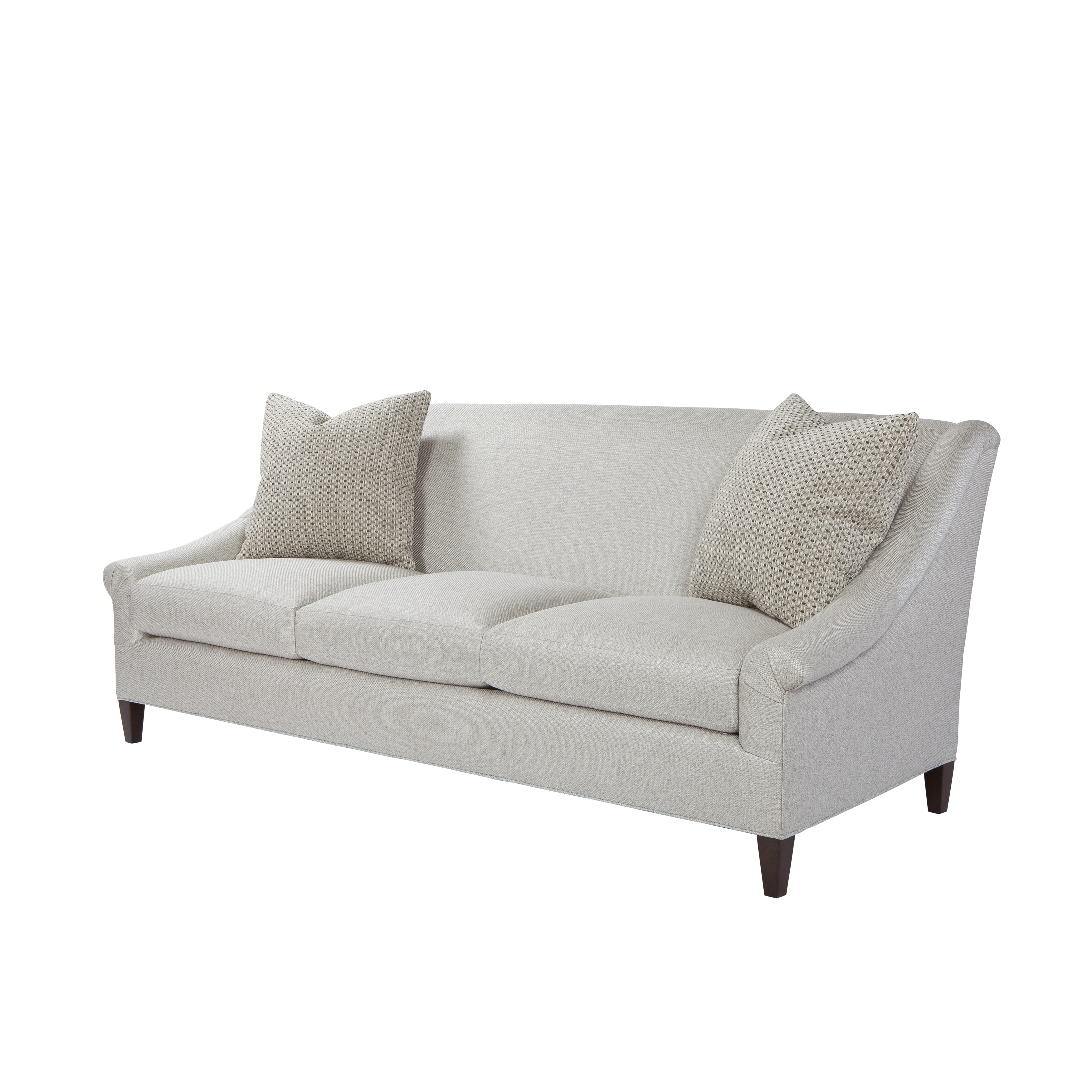  Marquette Tight Back Exposed Leg Sofa 